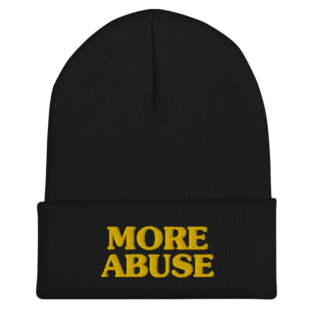 MORE ABUSE Beanie / Bank Robbing Hat