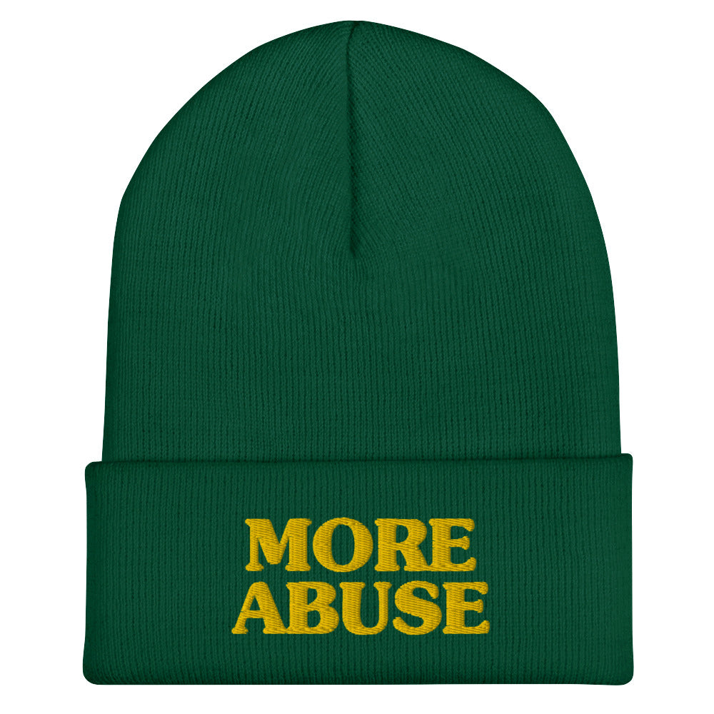 MORE ABUSE Beanie / Bank Robbing Hat
