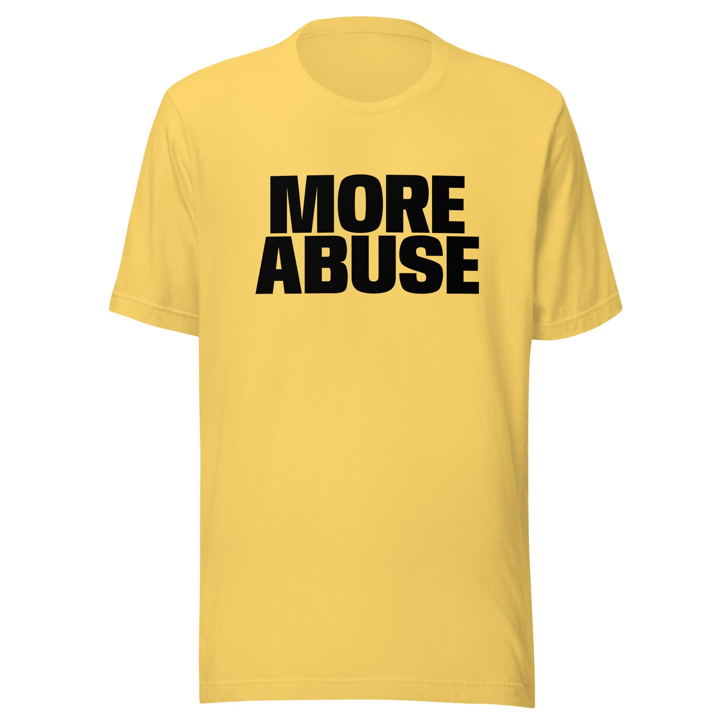 MORE ABUSE Work T-shirt